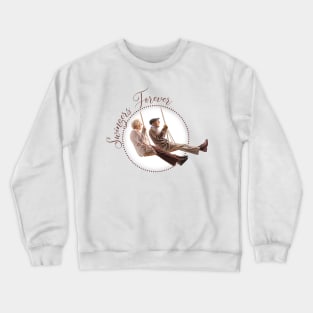 Swingers Forever Old Folks Swinging Crewneck Sweatshirt